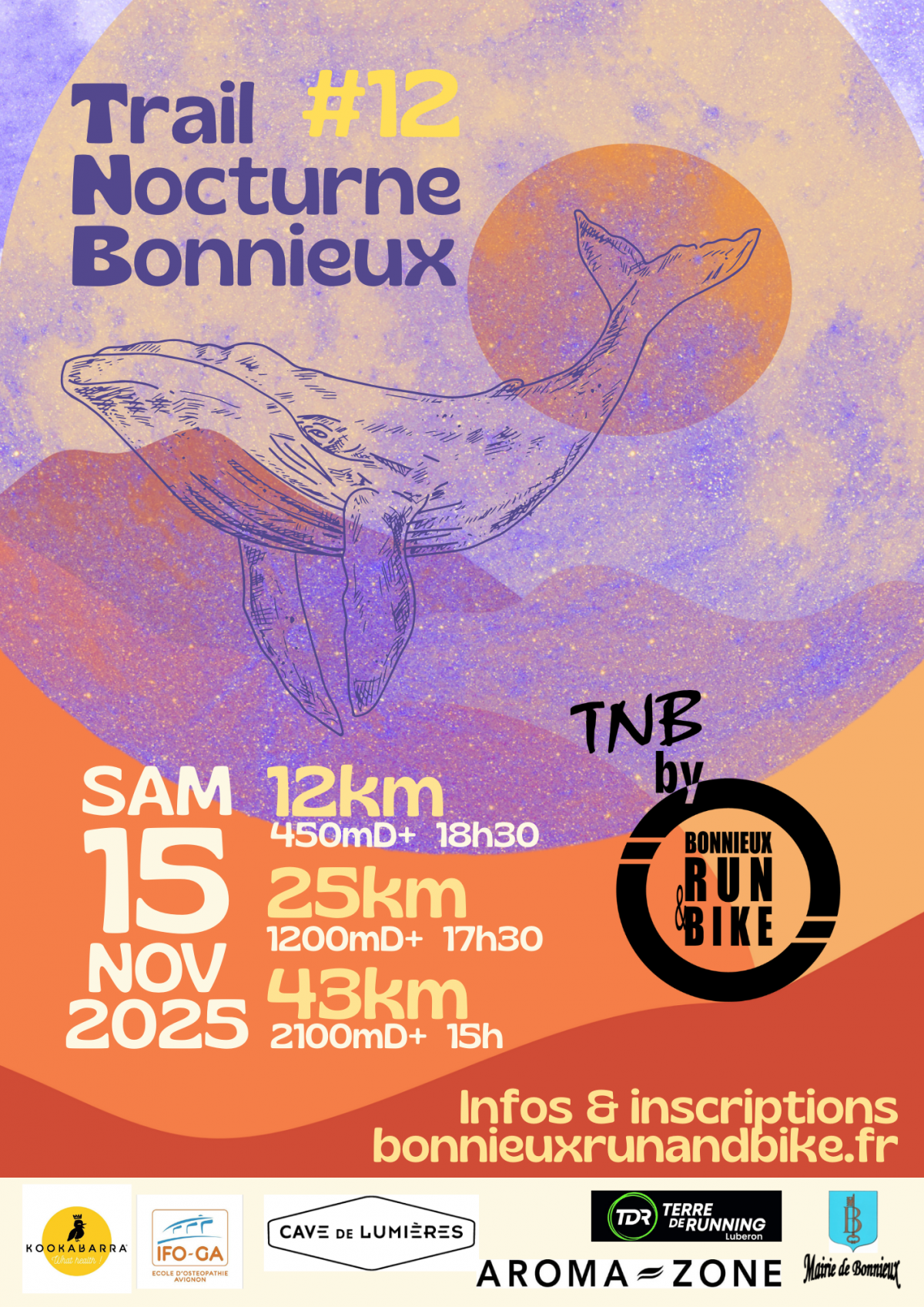 trail nocturne bonnieux luberon vaucluse